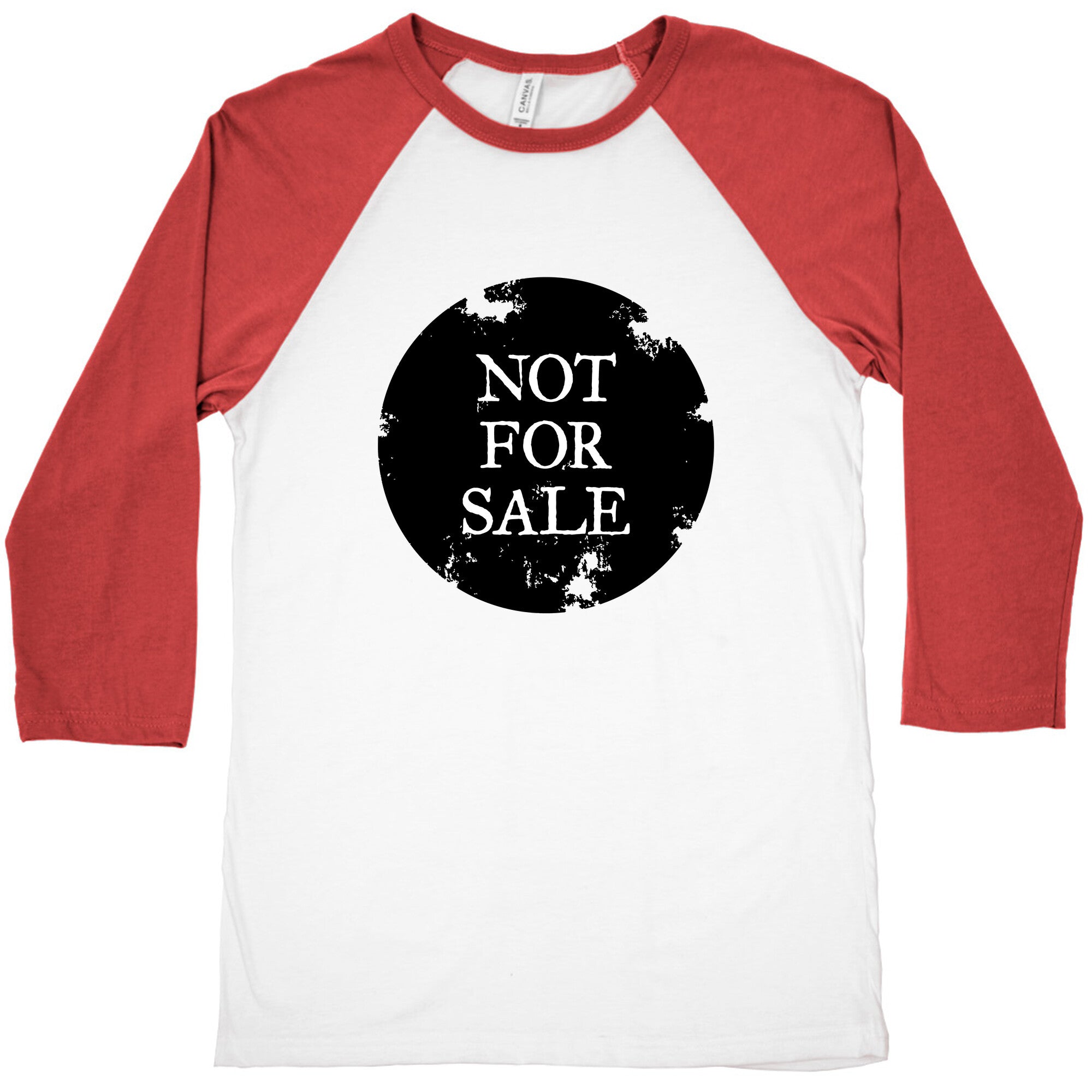 Not For Sale Baseball Tee